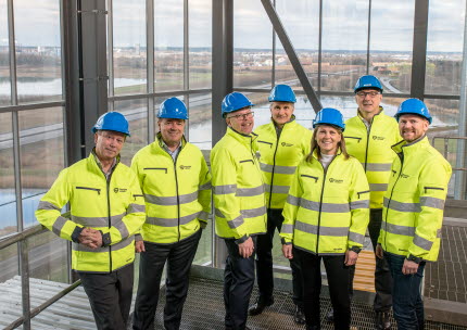 Tekniska verkens ledningsgrupp. Foto.